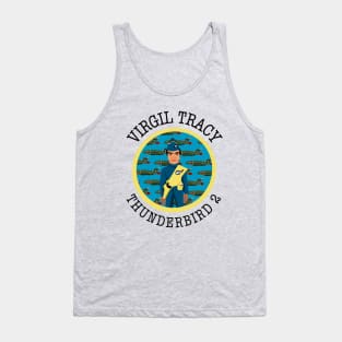 Virgil Tracy Thunderbirds 2 Original TV Series Tank Top